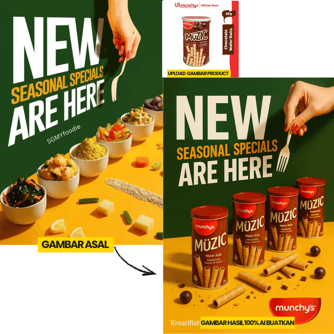 Poster Yesperience Munchys